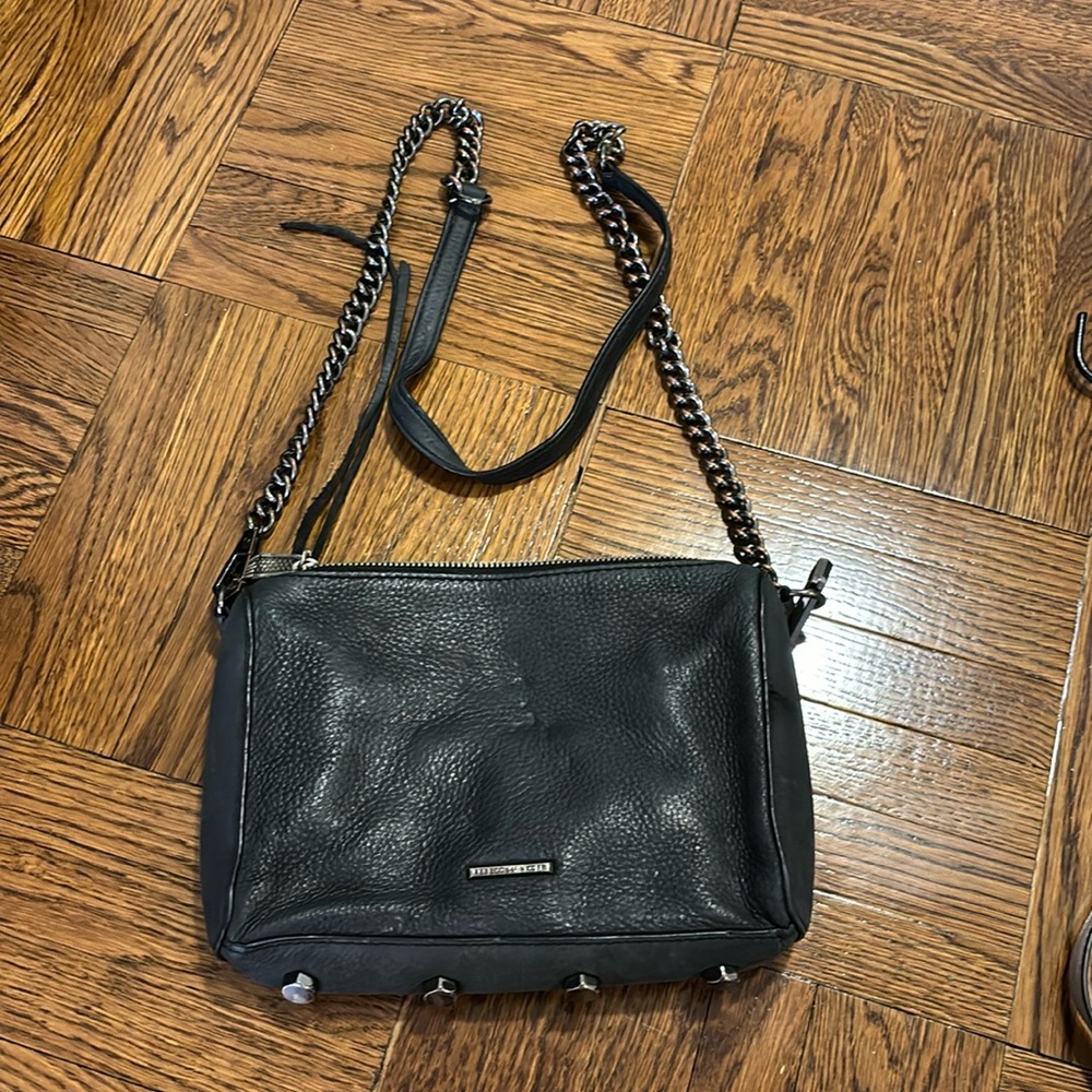 Black Rebecca Minkoff chain bag